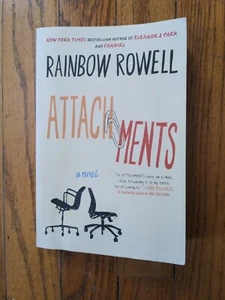 Attachments : A Novel by Rainbow Rowell (2012, UK-B Format Paperback) - Picture 1 of 1