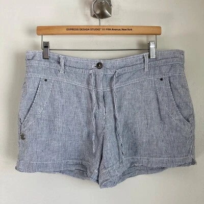 Dalia Pantalón Corto Mujer Mezcla Lino Talla 10 Usado Foto 1 de 4