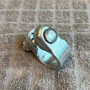 Chrome Bicycle Seat Post Clamp / Huffy Murray Schwinn & others 1970’s - Picture 1 of 5