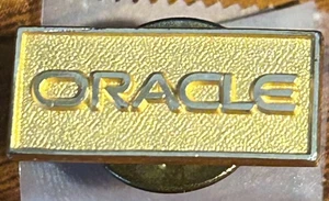 Vintage Rare Oracle Pin Used Free Shipping - Picture 1 of 2
