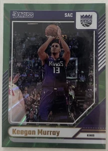 Láser verde Keegan Murray 2024-25 Donruss #139 Sacramento Kings  - Imagen 1 de 1