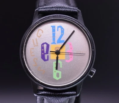 Винтажный GUESS 1988 часы женщин 80-х цвета новый аккумулятор и группы - Изображение 1 из 4
