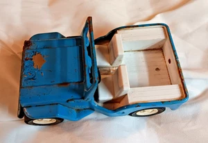 Tonka Jeep Runabout  Outdoor Living Series Light Blue Tonka Jeep W  Whitewalls - Picture 1 of 6