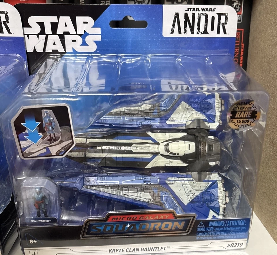 Star Wars Micro Galaxy Squadron KRYZE CLAN GAUNTLET Serie 10 Persecución Raro 1/15000 Foto 1 de 4