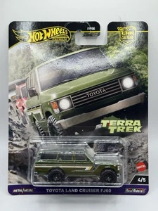 Hot Wheels Premium Car Culture Terra Trek Toyota Land Cruiser FJ60 - Diecast Car - Picture 1 of 5