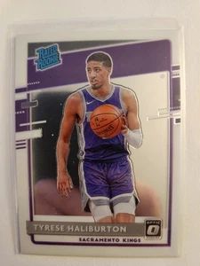 2020-21 Donruss Optic Tyrese Haliburton Rated Rookie RC #162 Kings pacers   - Picture 1 of 3