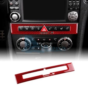 Center Multifunction Button Frame Carbon Fiber For Mercedes Benz SLK 2004-2010 - Bild 1 von 9