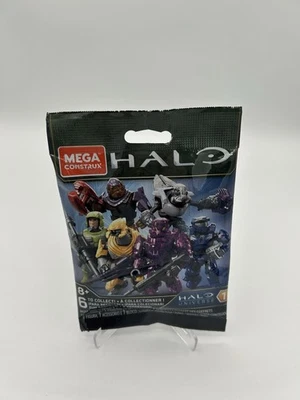 HALO MEGA CONSTRUX BLOKS UNSC UNSC VERDE MARINO MINI FIGURA UNIVERSO SERIE 1 Foto 1 de 4