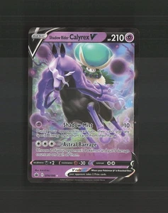 Shadow Rider Calyrex V 074/198 Chilling Reign Ultra Rare Holo Pokemon Karte NM - Bild 1 von 10