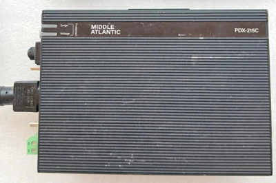 Middle Atlantic PDX-215C 15A Surge Protector – 2 Outlet Multi-Stage – Used - Image 1 of 4