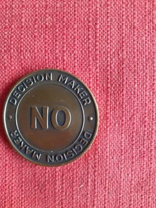 Raro Sí No Tomador de decisiones Moneda Medalla Ficha Dalimpex Ltd Montreal Toronto Varsovia - Imagen 1 de 2