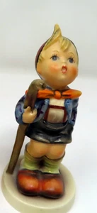 Hummel Figurine Little Hiker Boy #16 2/0 TMK 3 Full Bee Boy w/ Stick - Picture 1 of 4