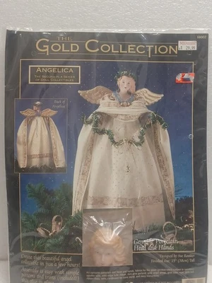 Dimensions Gold Collection Angel Doll Kit Christmas Angelica #68002 Sealed 1995 - Image 1 of 4
