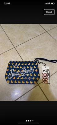 Pochette Saint Barth  Blu Notte 💤 Con Paperelle 🐥 ESTATE - ORIGINALE Foto 1 de 4