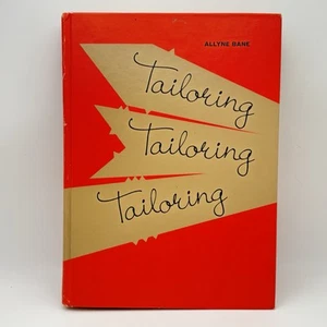 Allyne Bane 3rd Edition 1974 Tailoring Tailoring Tailoring. Hardback Orange - Picture 1 of 9