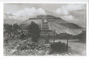 Vintage Pirámide del Sol Teotihuacán Mexiko unbespielt Pyramide Sonne historisch kulturell - Bild 1 von 2