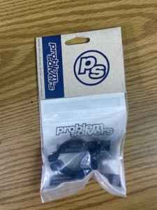 Problem Solvers Braze-on Adaptor Clamp 34.9mm Slotted Black - Picture 1 of 2
