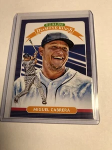 2020 Donruss Diamond Kings Miguel Cabrera #11 - Picture 1 of 2