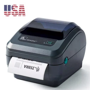 GENUINE Zebra GK420D Direct Thermal Barcode Label Printer - Picture 1 of 3