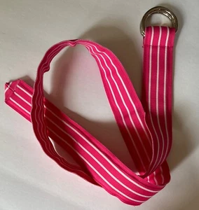 Molly B Martini Cocktail Belt Made in Massachusetts, Hot Pink And White 38” - Picture 1 of 5
