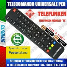 TELECOMANDO UNIVERSALE TELEFUNKEN, SCEGLI IL TUO MODELLO LO RICEVERAI GIA PRONTO