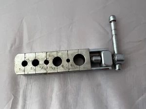 VTG IMPERIAL BRASS Hi-Duty 500-F Chicago 5/16"-5/8" Pipe Flaring Tool, Patented - Picture 1 of 10