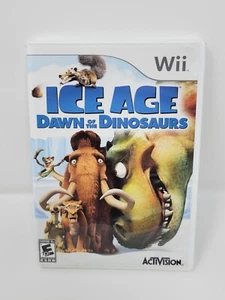 Ice Age: Dawn of the Dinosaurs Nintendo Wii, 2009 Complete CIB Tested Free Ship - Picture 1 of 6