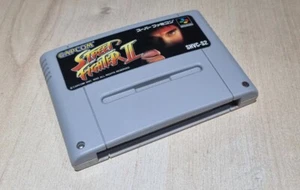 Street Fighter II Japan Super Famicom SNES Japanese Cart - Picture 1 of 3