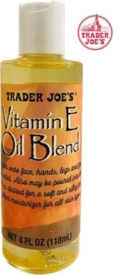 1 x Trader Joe's Vitamin E Oil Blend All Over Body Moisturizer 4 oz Sealed NEW!! - Image 1 of 3