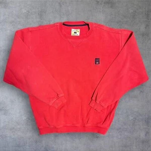 Vintage 90s Cutter and Buck red crewneck sweatshirt golf large  - Picture 1 of 8