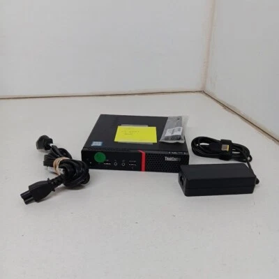 Lenovo M700 ThinkCentre Intel Core i3-6100T 3.20 GHz 8GB Tiny Desktop w/PS - Image 1 of 4