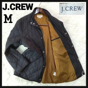 J.CREW Quilted jacket, white tag, 90S, black Size M Men's - Picture 1 of 10