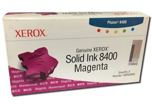 3 Stix Solid Ink für Xerox Phaser 8400 magenta Sticks, Xerox 108R00606 - Bild 1 von 1