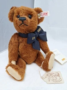 11" Un milione di abbracci cannella mohair orso snodato edizione limitata Steiff 2007 - Foto 1 di 10