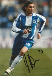 WIGAN: DANIEL DE RIDDER SIGNED 6x4 ACTION PHOTO+COA - Picture 1 of 1