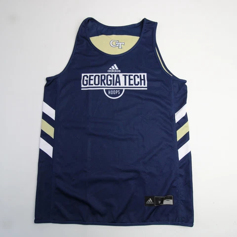 Georgia Tech Yellow Jackets adidas Practice Jersey - Basketball Men's Used Cover