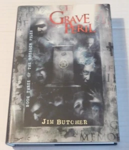 GRAVE PERIL - LTD ED. SIGNED by JIM BUTCHER - Book 3 of The Dresden Files - Imagen 1 de 6