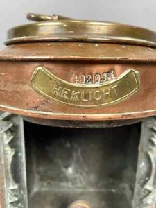 Marine Lantern HEKLICHT Numbered 40209R Copper Navigation Light - Picture 1 of 4
