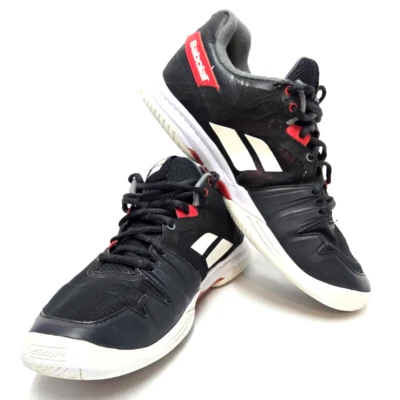 Babolat SFX 3 ALL COURT Tenis Negro/Rojo Amapola Pickleball Hombres Talla 8.5 Foto 1 de 4