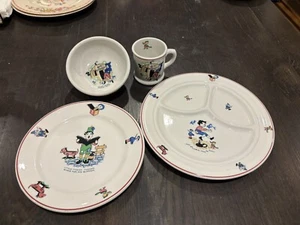Four Piece Shenango Nursery Dishes  - Picture 1 of 11