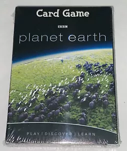 PLANET EARTH Card Game Complete Sealed AGES 8+ BBC - Picture 1 of 2
