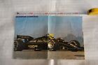 Ayrton Senna Autographed Real Hand Signed Pin-up Poster Autosport F1 F-1 LOTUS