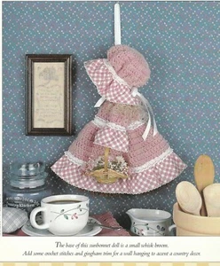 Whisk Broom Doll - Worsted yarn - Crochet Pattern ONLY - Picture 1 of 2