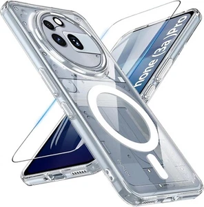 Coque Pro Magnétique pour Rien Téléphone (3a) avec Protecteur d'écran, Antichoc - Photo 1 sur 5