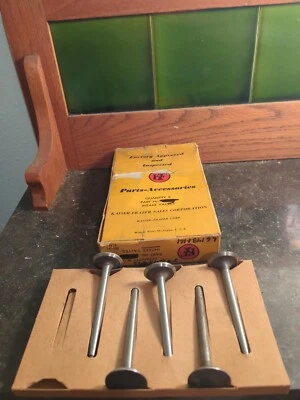 Nuevo lote de 5 válvulas de escape Kaiser-frazer 1949-1954 NOS, ¡Hecho en EE. UU.! 148 161 Foto 1 de 4