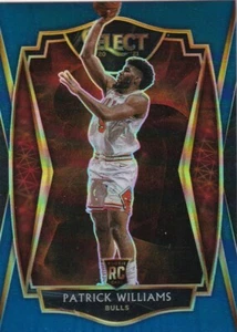 20-21 PANINI SELECT AZUL PRIZM PATRICK WILLIAMS RC #185 CHICAGO BULLS - Imagen 1 de 1