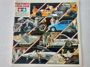 1988 Tamiya Catalog Models Armour Aircraft Motorcycles Ships Auto Racing RC Cars - Picture 1 of 24
