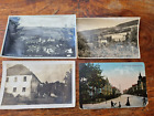 4 alte AK Postkarten Ansichtskarte antik Aue Erzgebirge & Schwarzenberg