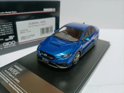 Hi story 1:43 Subaru modified sports car model Subaru WRX S4 STi Sport R Blue - Image 1 of 4