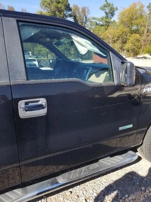 13 2013 FORD F150 XLT CREW CAB FRONT DOOR BROWN RIGHT PASSENGER - Image 1 of 4